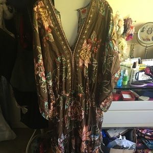 Anthropologie New Farm Rio Valentina Maxi Dress